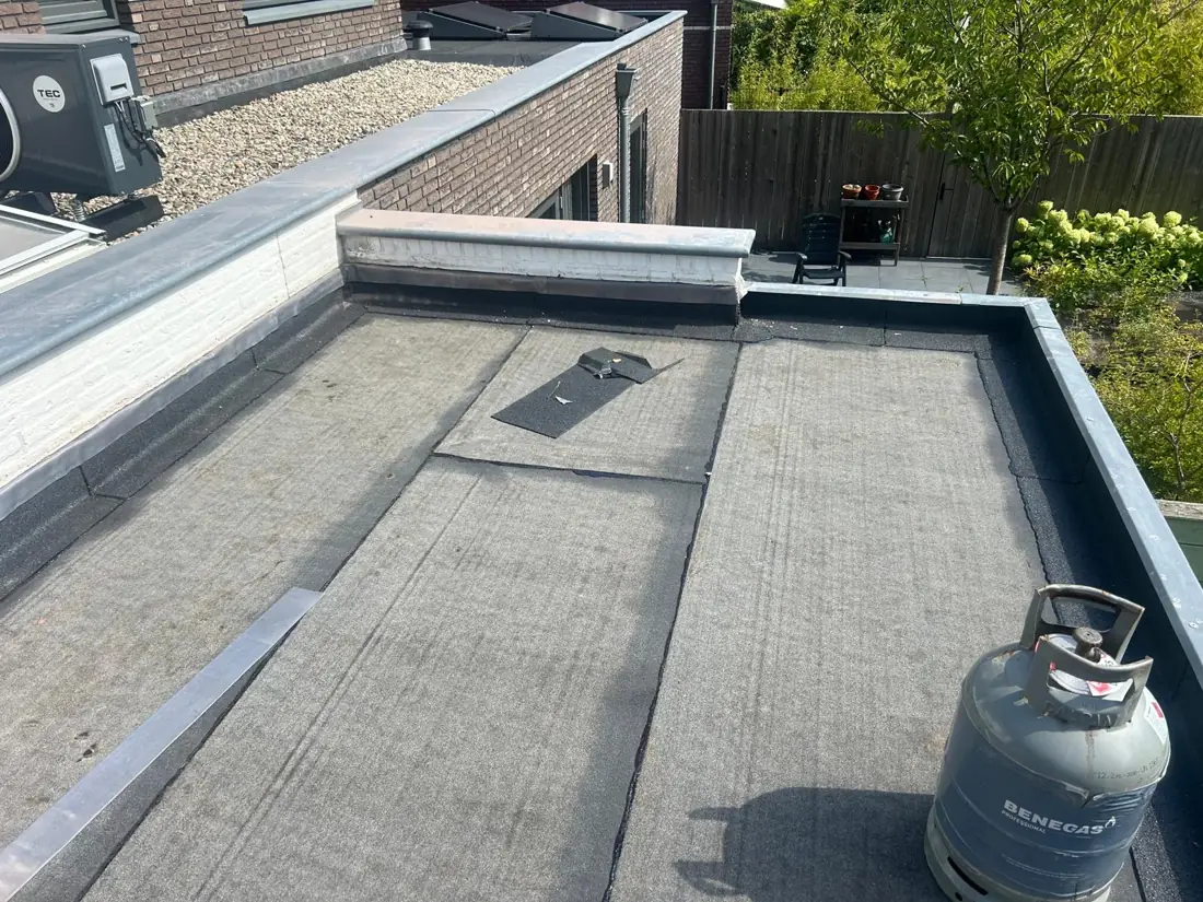 Van plat dak naar groendak: na de werkzaamheden